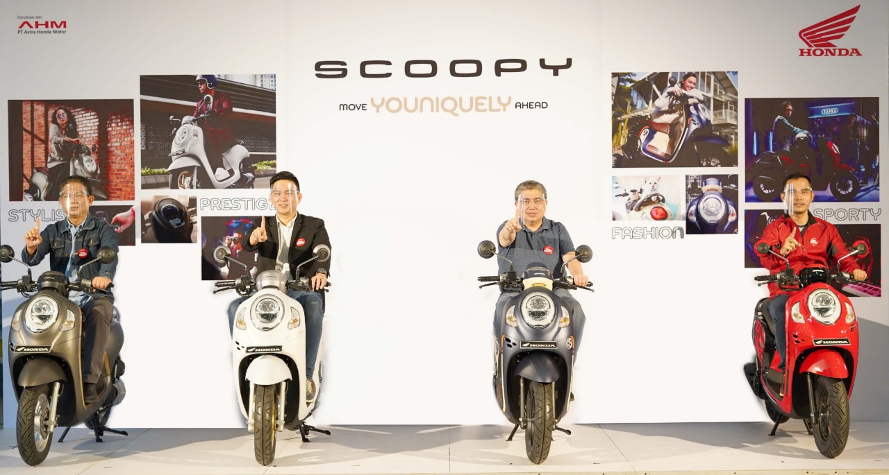 All New Honda Scoopy Generasi Terbaru Resmi Hadir di Riau