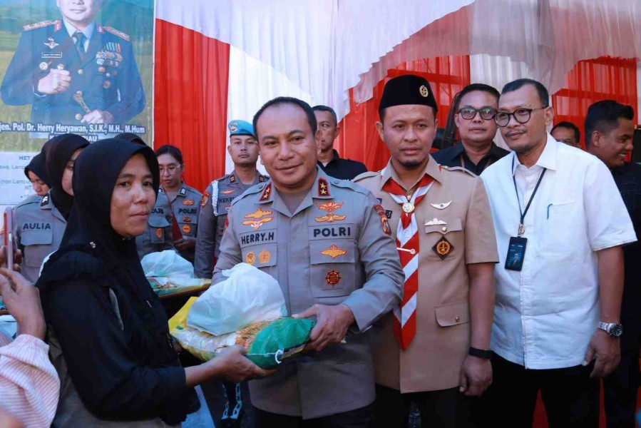 Gerakan Pangan Murah Polda Riau Ringankan Beban Warga Pekanbaru
