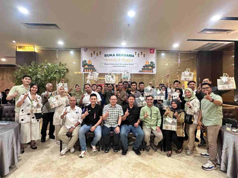 Buka Puasa bersama Jurnalis dan Vlogger, Capella Honda Harap Hubungan Baik Terjaga