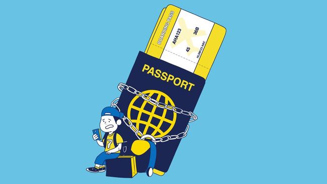 10 Negara dengan Paspor Terlemah 2025, Sulit Dapat Visa