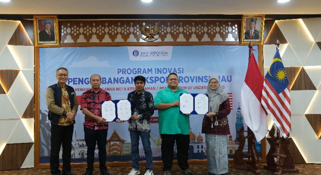 BI Riau Fasilitasi Kerjasama Bisnis UMKM dengan Buyer Malaysia