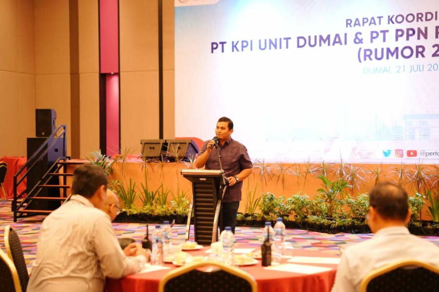 KPI Unit Dumai dan PT PPN Regional Sumbagut Gelar Rapat Koordinasi