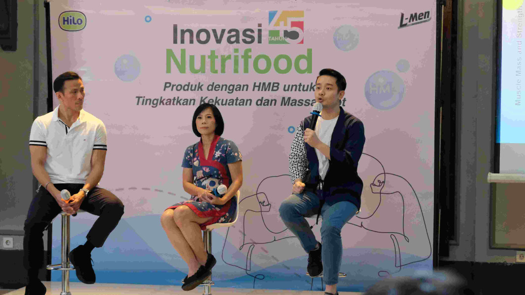 Inovasi 45 Tahun Nutrifood, Hadirkan Rangkaian Produk dengan HMB untuk Tingkatkan Massa Otot  