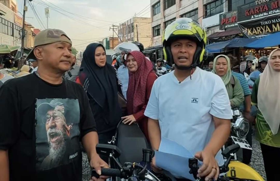Jalan Teratai Mulai Dikebut, Pedagang Pinggir Jalan Bakal Direlokasi ke Pasar Higienis