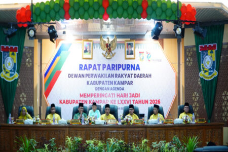 Hari Jadi ke-76, DPRD Kampar Komit Bangun Kampar dengan Hati