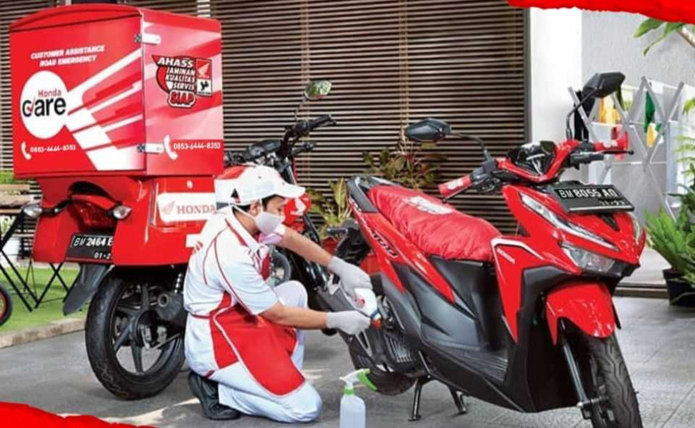 Capella Honda Beri Solusi Sepeda Motor Konsumen Mogok di Jalan