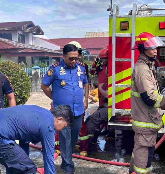 Musim Panas! Damkar Pekanbaru Imbau Warga Stop Bakar Sampah Picu Kebakaran