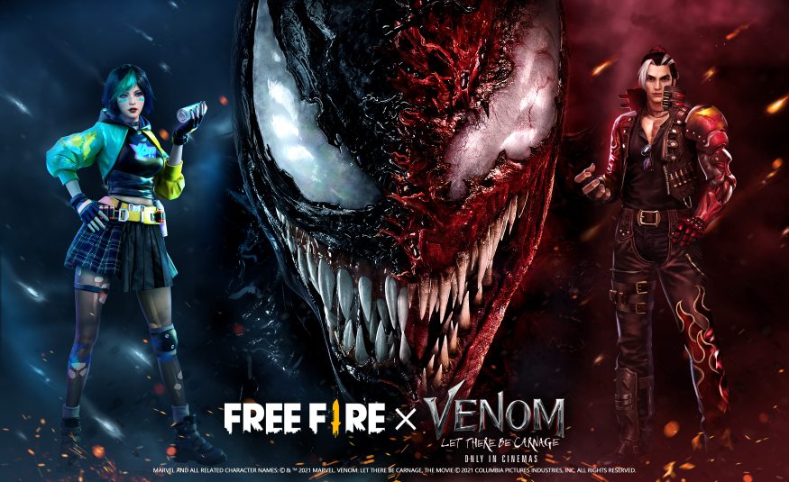 Free Fire Kolaborasi Film Venom Hadirkan Skin Eksklusif dalam Game Mulai 10 Oktober