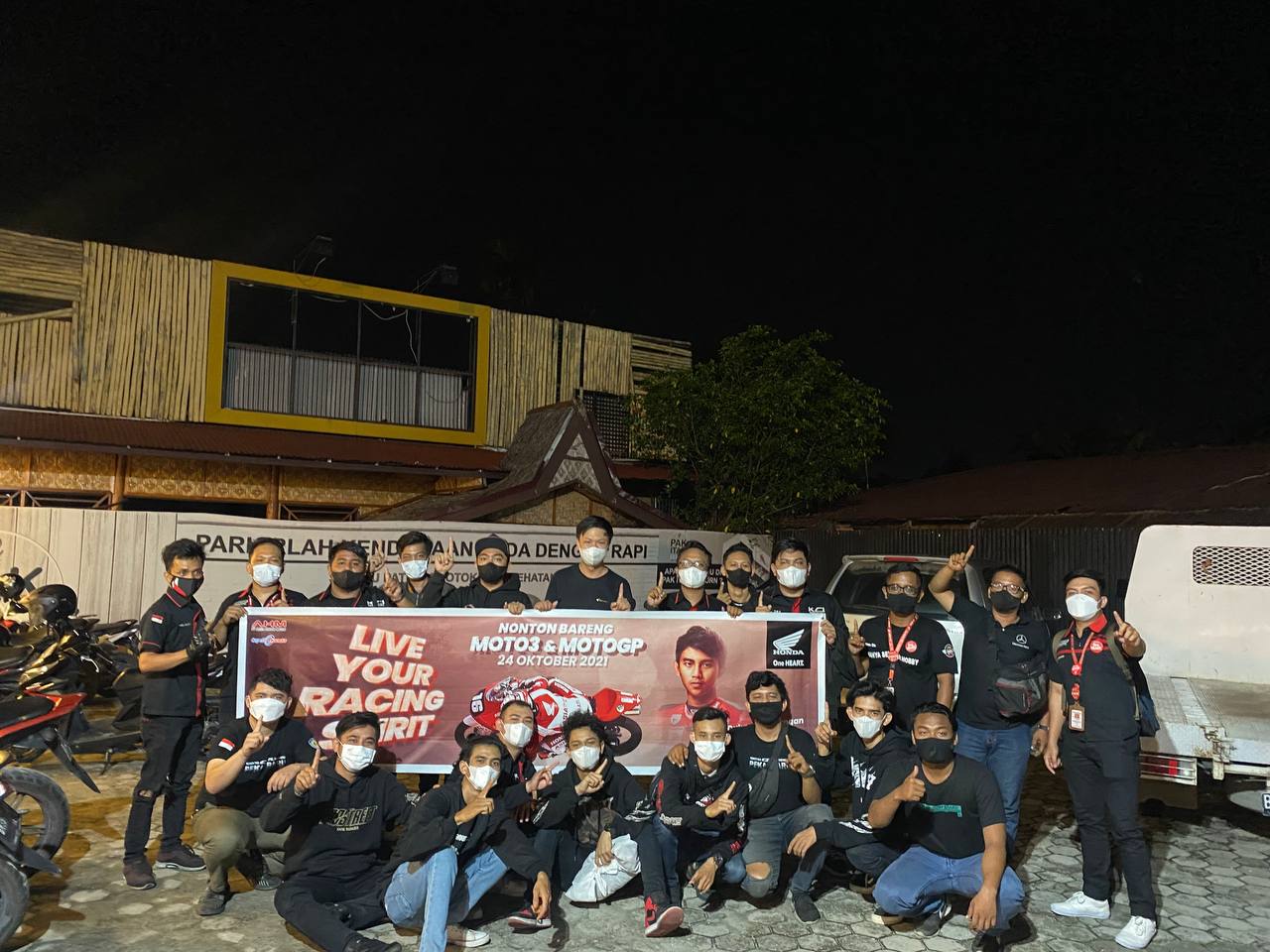 Komunitas CBR Indonesia Nobar GP Itali