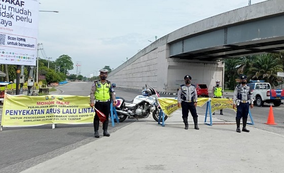 Penyekatan Jalan Masih Dilakukan Guna Tekan Mobilitas Masyarakat