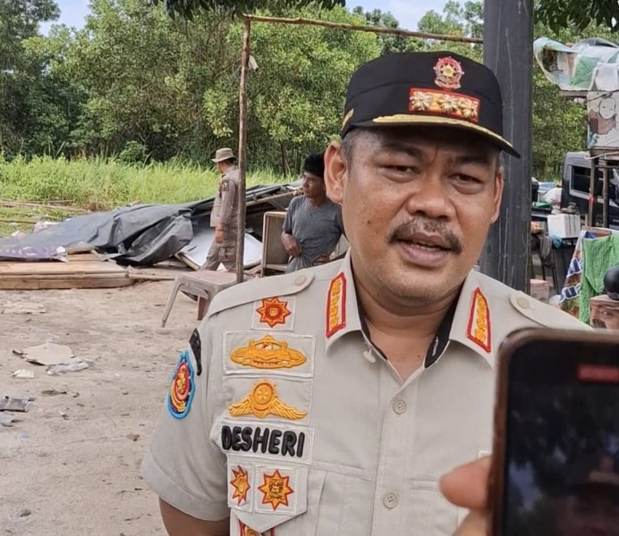 Satpol Pekanbaru Tegaskan Penertiban PKL di Jalan Ahmad Yani, Pukul 07.30 WIB Kawasan Harus Bersih