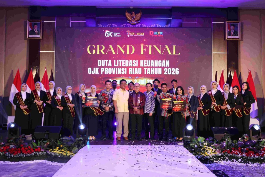 Mahasiswa UNRI Dominasi Pemilihan Duta Literasi Keuangan OJK, Pemenang ke Tingkat Nasional
