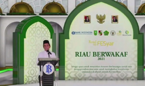 Gerakan Riau Berwakaf BI Riau Kumpul Rp212, 8 Miliar