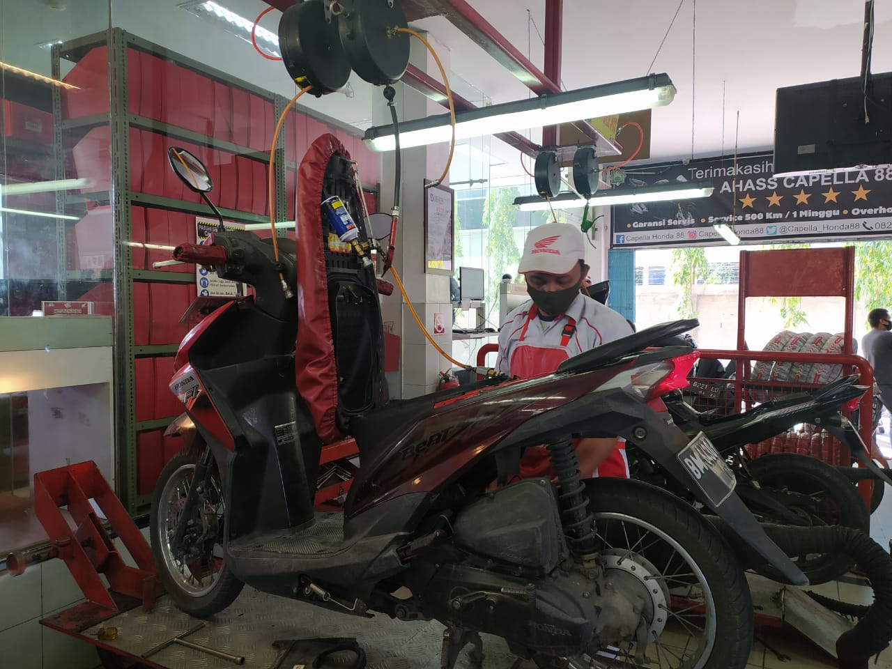 Program Asam Pedas di AHASS Mudahkan Konsumen Honda Rawat Sepeda Motor