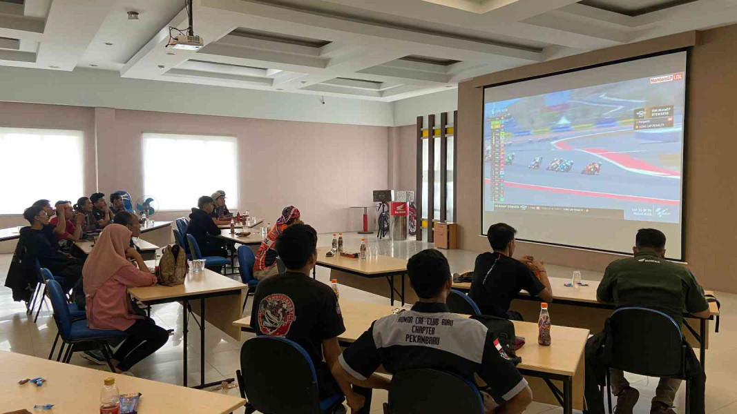 CDN Riau Ajak Komunitas Honda Nobar MotoGP Mandalika