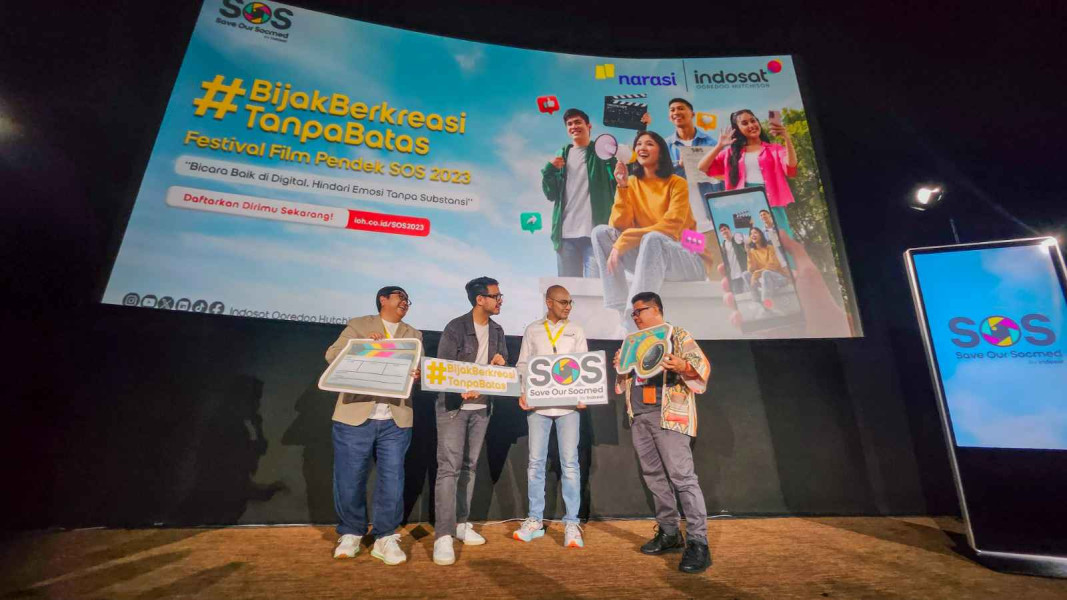 Indosat Kampanye Anti Hate Speech Lewat Kompetisi dan Festival Film Pendek SOS