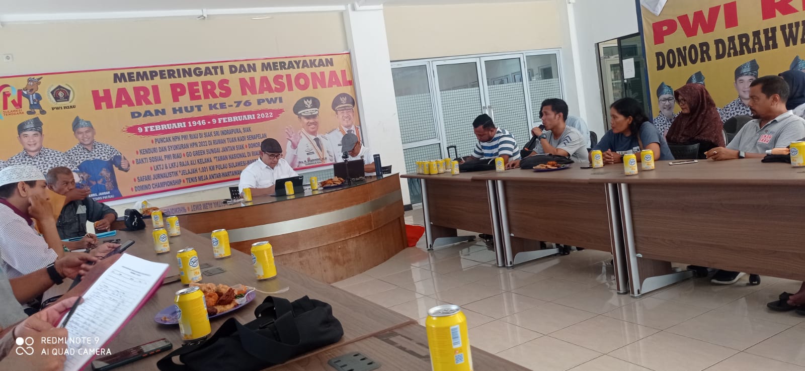 Konferensi XV PWI Riau, Akomodasi Hotel dan Konsumsi Peserta Disiapkan Panitia