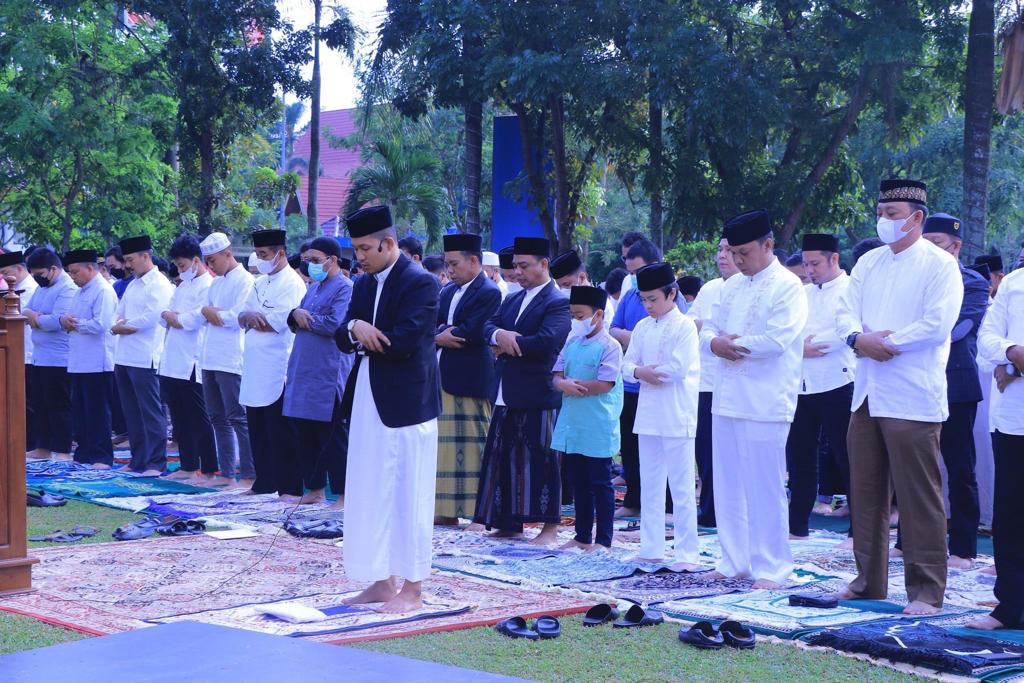 Salat Iduladha di MPP, Walikota Bersyukur Pekanbaru Kondusif