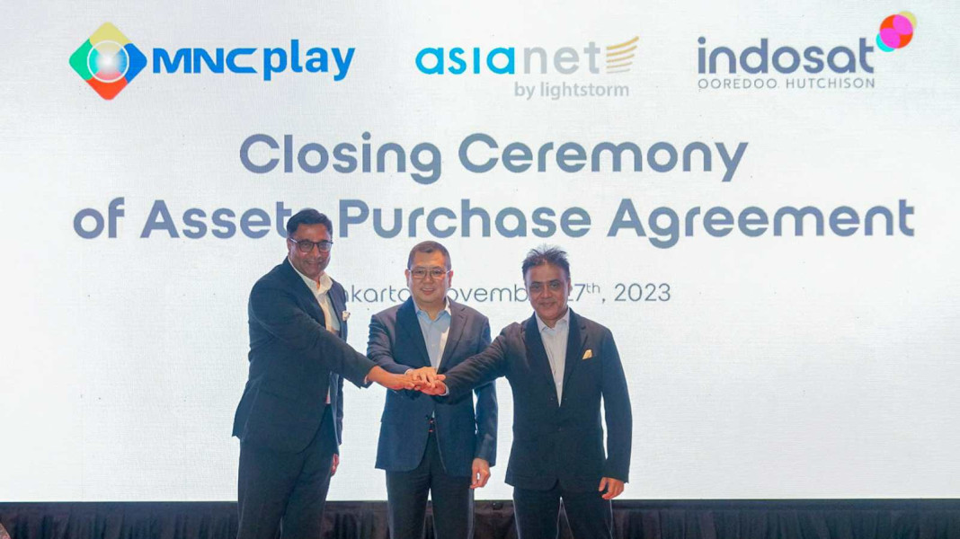 Indosat, Asianet dan MNC Play Akuisisi Strategis Dorong Transformasi Digital Lewat Layanan Terpadu