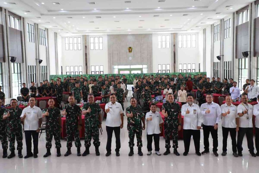 Perkuat Tata Kelola Keuangan, Kanwil DJP Riau bersama Kodam Tuanku Tambusai Sosialisasi Coretax