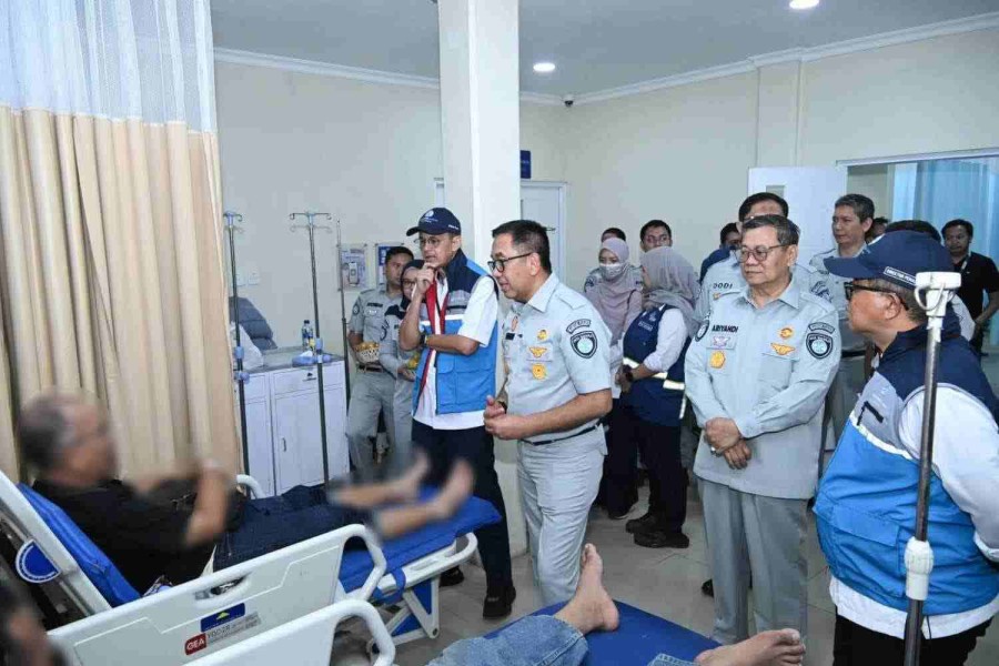 Jasa Raharja Jamin Biaya Perawatan 11 Korban Kebakaran KMP Batumandi