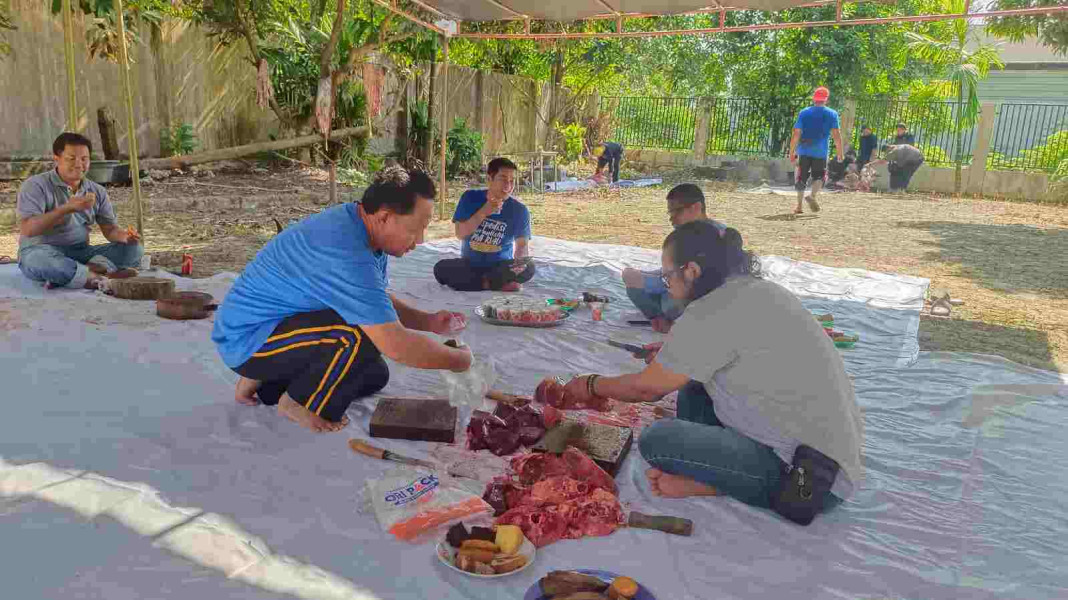Iduladha 2024, PWI Riau Potong 9 Hewan Kurban