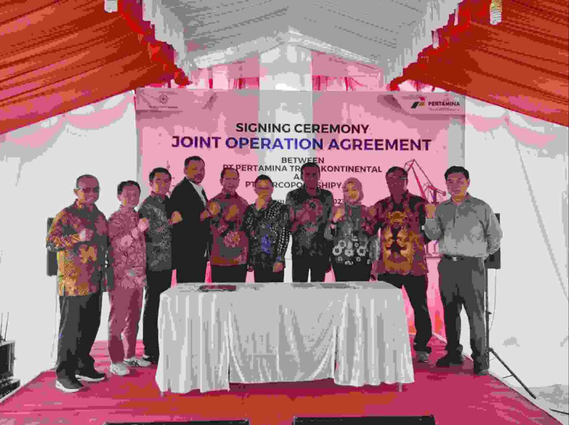 Pertamina Trans Kontinental Teken Joint Operation Agreement PT Marcopolo Shipyard