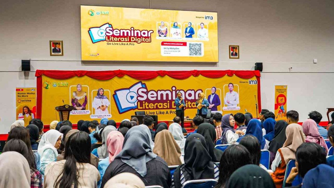 Dorong Generasi Muda Jadi Kreator, IM3 dan TikTok Ajak Mahasiswa UNRI Berkarya di Dunia Digital
