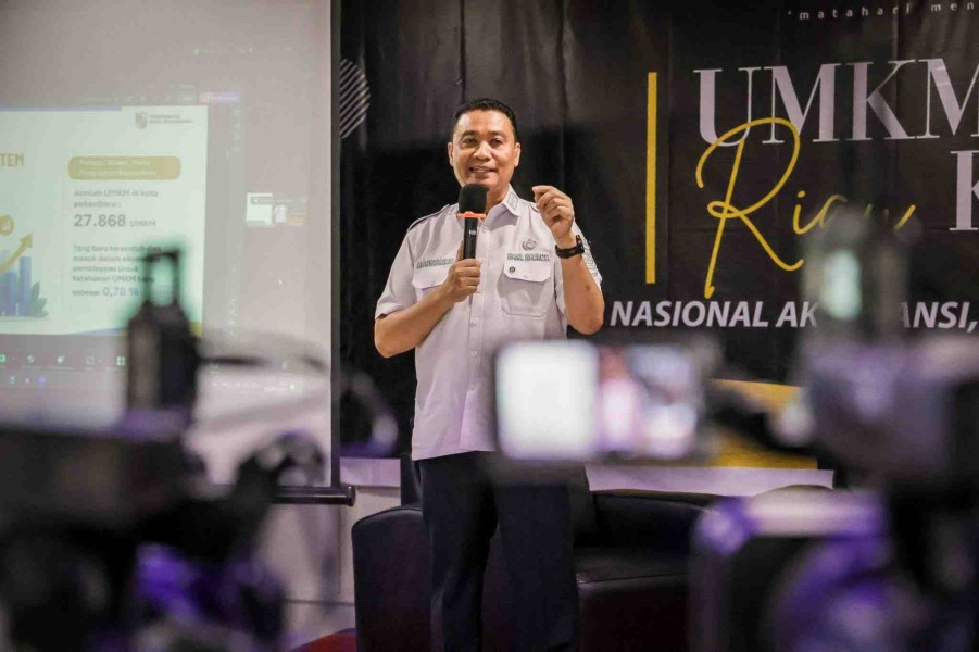 Wawako Pekanbaru Dorong UMKM Naik Kelas
