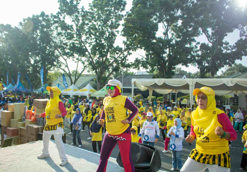 Gelar Kampanye Kesehatan, Tropicana Slim Ajak Masyarakat Indonesia Lawan Diabetes