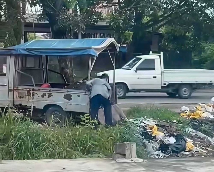 Aksi Cepat Tim Gabungan DLHK dan Satpol PP Tindak Lanjuti Aduan Masyarakat