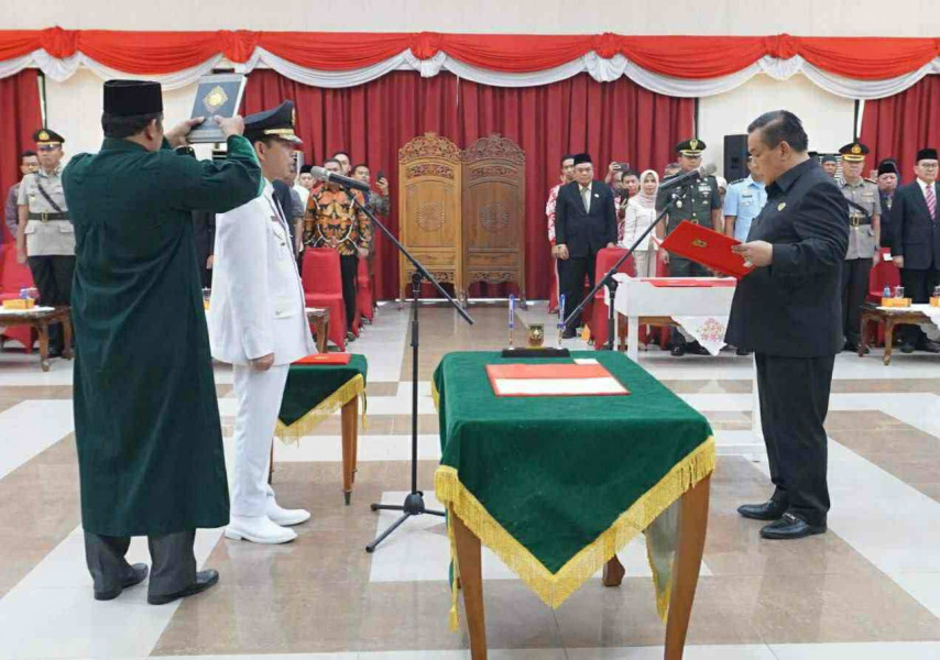 Pj Bupati Inhil Resmi Dilantik