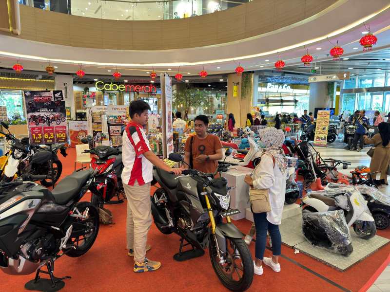 CDN Riau Sukses Gelar Honda Sport MotoShow