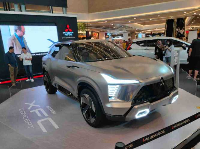 Mitsubishi Perkenalkan XFC Concept di Pekanbaru