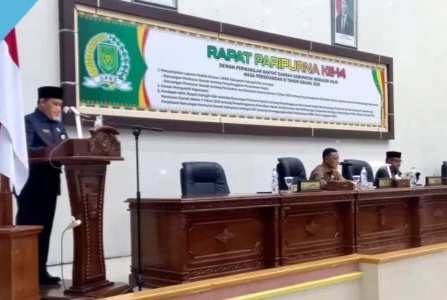 DPRD Inhil Gelar Rapat Paripurna ke-14 Masa Persidangan III Tahun 2025