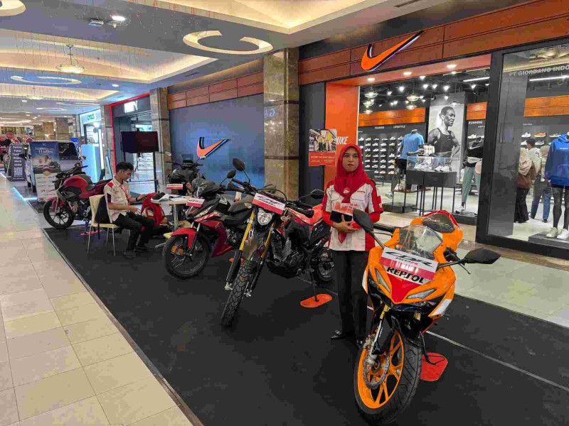 Ada Pameran Honda Motor Sport di Mal SKA Hingga Minggu