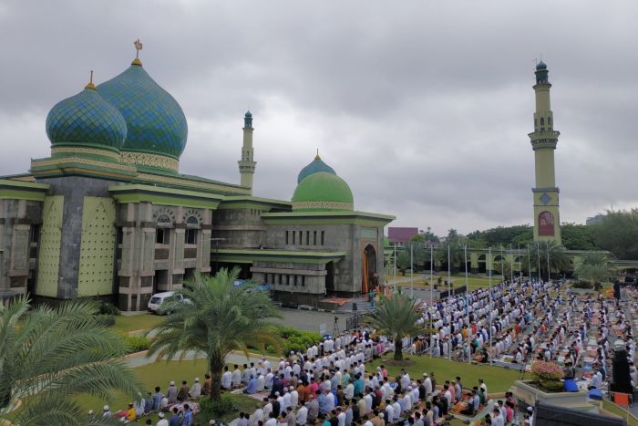 Masjid Agung An-Nur Pekanbaru Gelar Salat Idul Adha