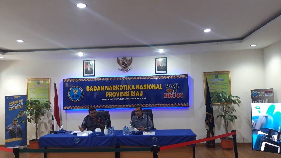 2022, BNN Riau Ungkap 34 Kg Sabu