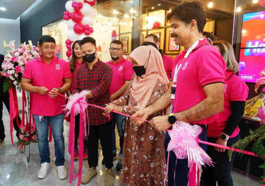 Tri Tambah Cabang Digital 3Store ke-45 di Gedung KPPTI