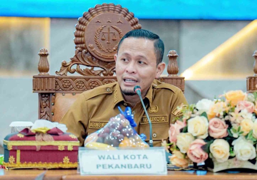 Agung Nugroho Pimpin Rakor Forkopimda, Kondusivitas Pekanbaru Jadi Sorotan