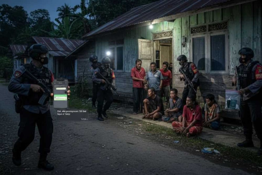 Polisi di Bengkalis Riau Bongkar Sindikat Perdagangan Manusia