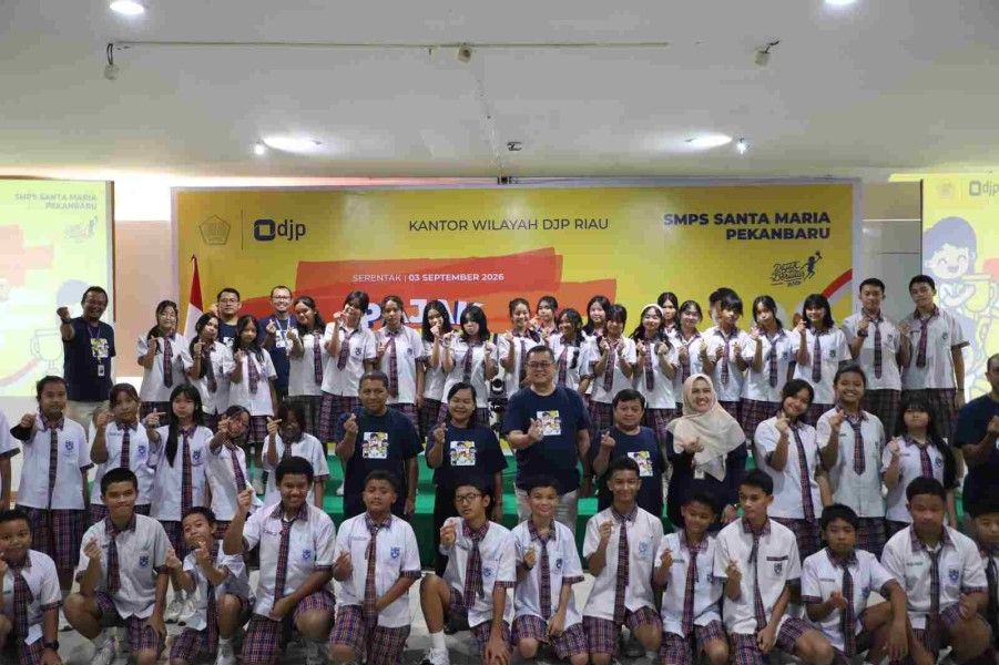 DJP Riau Tanamkan Kesadaran Pajak Sejak Sekolah