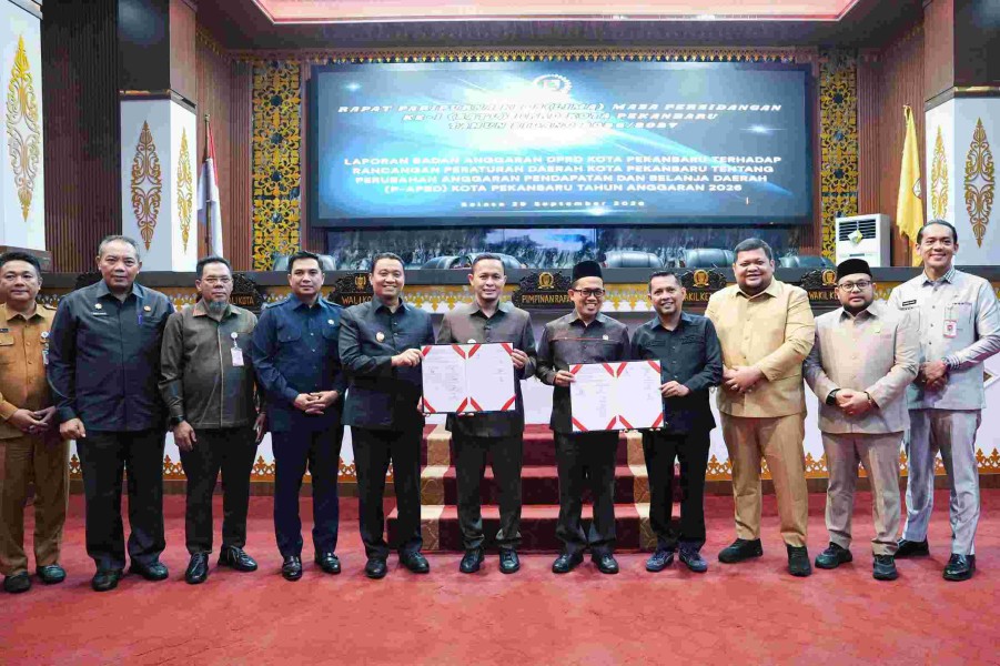 P-APBD 2026 Pekanbaru Difokuskan untuk Infrastruktur, Kesehatan dan Pendidikan
