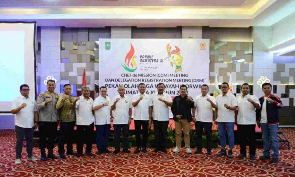 PB Porwil Gelar CDM Meeting dan DRM Sumatera XI
