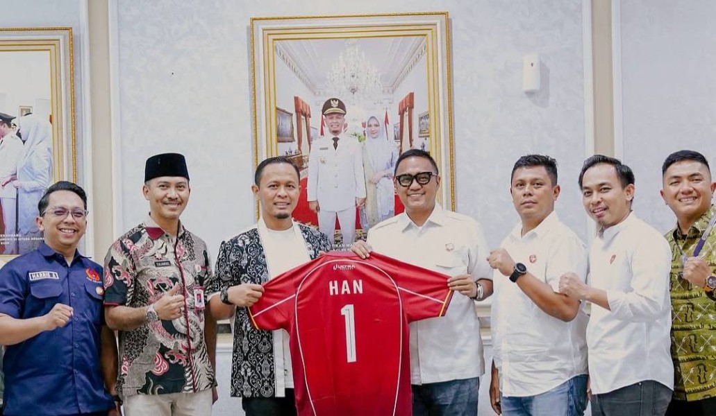 Audiensi dengan KSMI, Walikota Pekanbaru Dorong Pengembangan Ekosistem Mini Soccer Lebih Terstruktur