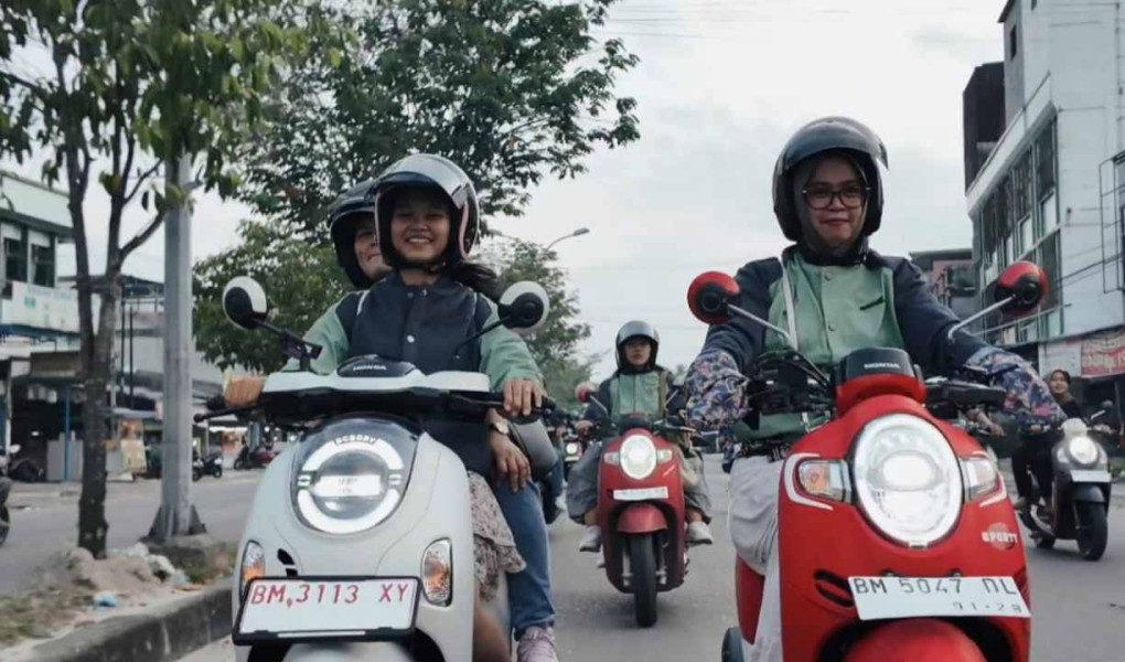 Lewat Iven Scoopy Veloreactivity, CDN Riau Rangkul Komunitas Scoopy di Duri