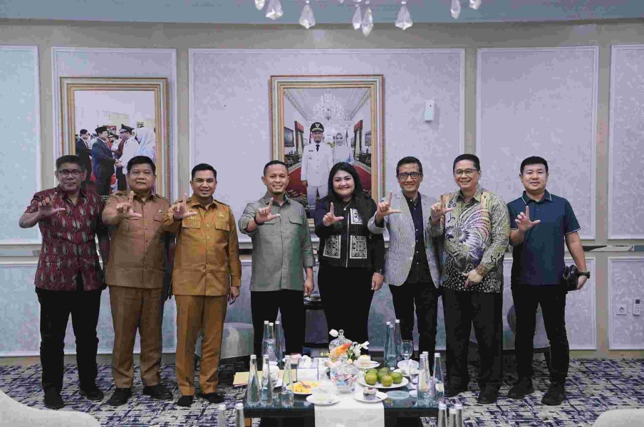 Walikota Agung Terima Audiensi Wakapolda Kaltim, Bahas Pembinaan Organisasi Kewanitaan