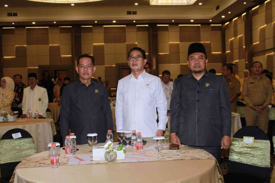 Wakil Ketua I DPRD Inhil Hadiri Sarasehan MPR RI, Dorong Penguatan Kemandirian Fiskal Daerah