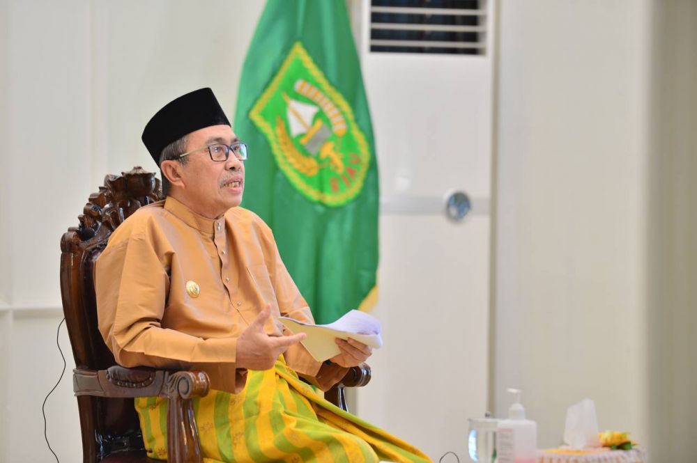 Tanjak Riau Tercatat Hak Cipta Warisan Budaya Milik Riau, Gubri Bangga