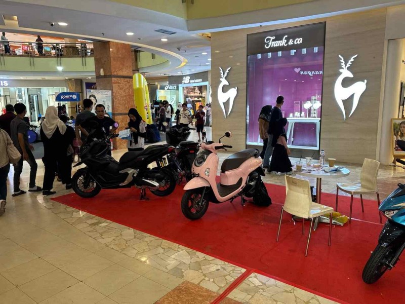 DP Rp1,1 Juta, Capella Honda Tawarkan Promo Skutik di Mal SKA